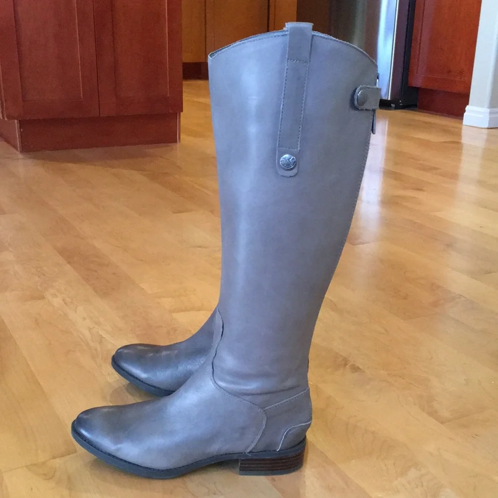 SAM EDELMAN PENNY LEATHER RIDING BOOT